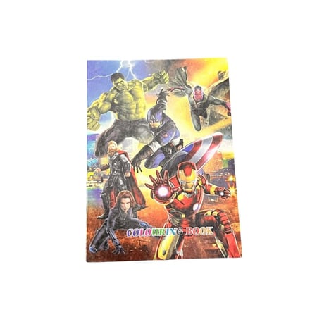 دفتر تلوين مع استيكرات /1قطعه*