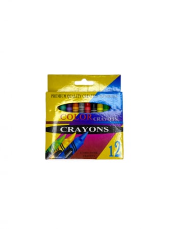 الوان شمعية 12 لون