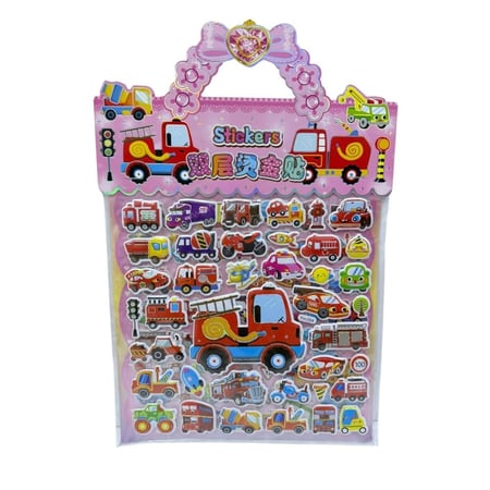 استيكرات وملصقات الدفاع المدني /2قطعة