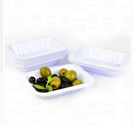 صحون بلاستيك رقم (0.5)