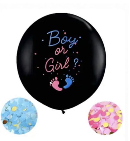 بالون كشف جنس الجنين