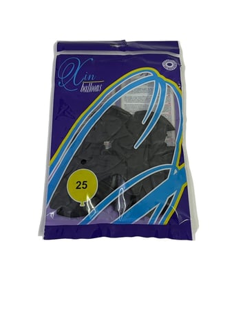 بالونات اسود  25 حبة