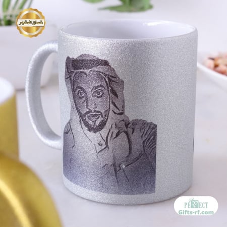 كوب فضي طباعه