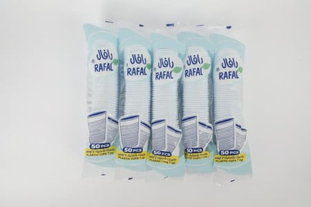 كاسات بلاستيك اكواب بلاستيك رافال (1000 كاس)