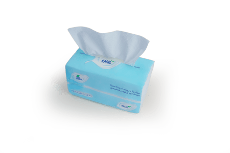 مناديل سحب 500 منديل مفرد 5 طبقات