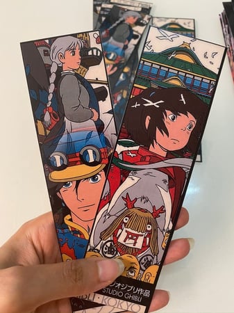 Ghibli book mark