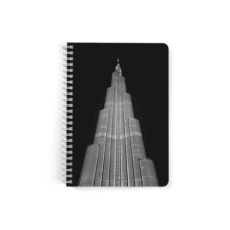 دفتر  سلك A5 ورق مسطر 60  ورقة