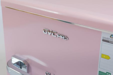 ثلاجة ميني بار جي في سي برو 48 لتر - وردي