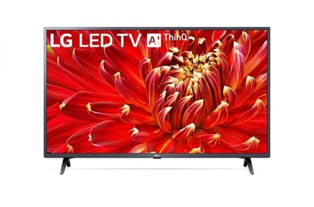 شاشة ال جيLED الذكي مقاس 43 بوصة LM6370 من LG، تلفزيون LED الذكي بتقنية Full HD HDR، تلفزيون w/ThinQ AI