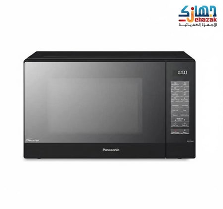 ميكرويف باناسونيك 32 لتر 1000واط اسود (انفرتر) كود الموديل: NN-ST65JBSTM