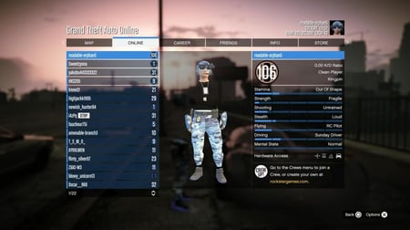 حساب قراند ملابس مهكره نسخة Xbox series