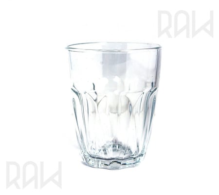 كوب  زجاجي بعدة مقاسات