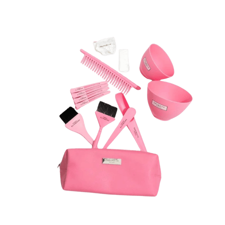 اكسسوارات سنوايت طقم فرش الشعر مع حقيبة