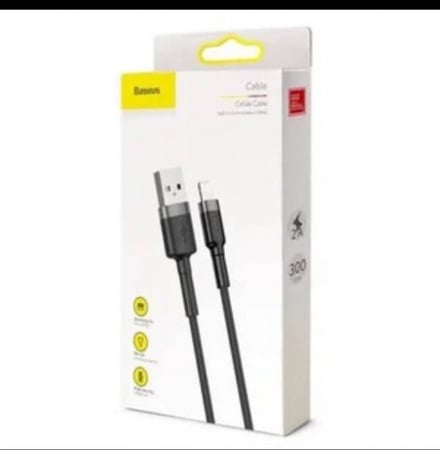 كيبل ايفون ربل من baseus