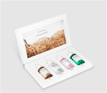 سكين1004 مجموعة أمبولات مدغشقر سينتيلا - 4 قطع