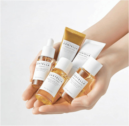 مجموعة العناية بالبشرة مدغشقر سنتيلا من سكين 1004 - 5 قطع