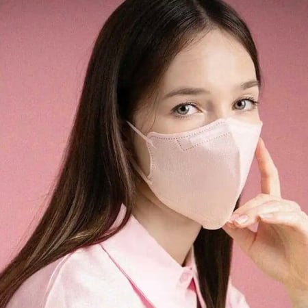 اير كوين نيو نانو فيبر  (وردي)  | 2 كمامة