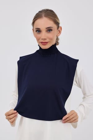 تكملة ححاب كحلي تغطية رقبة