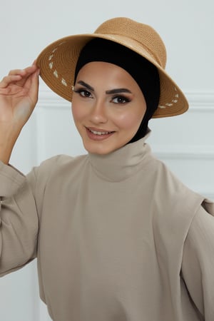 قبعة كاملة تغطي الرقبة والرأس - أسود