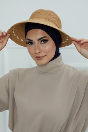 قبعة كاملة تغطي الرقبة والرأس - كحلي