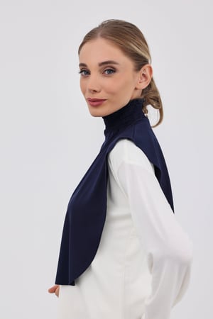 تكملة ححاب كحلي تغطية رقبة