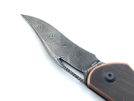 سكين - مطوية عالم السكاكين - شبرية حاد الاصدار الثاني مقبض نحاس