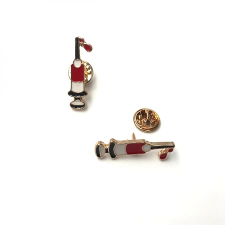 Syringe Brooch