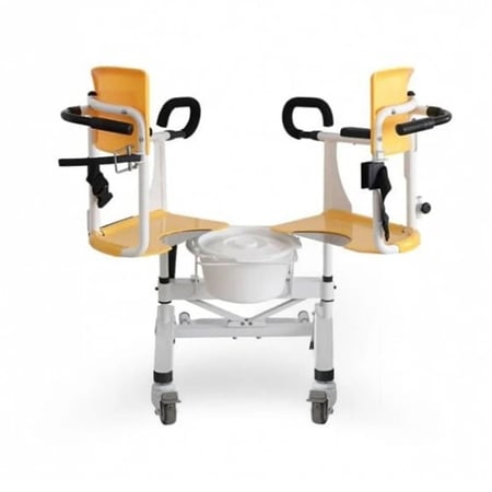 كرسي متحرك حمام ونقل المريض -فراشة