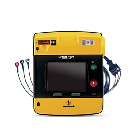 جهاز صدمات أمريكي Lifepak 1000 من متجر بداية الطب للمستلزمات الطبية