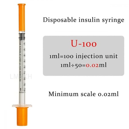 بي دي ميكرو فاين بلس سرنجات انسولين 1 مل 6 مم 100 قطعة من بدايه الطب