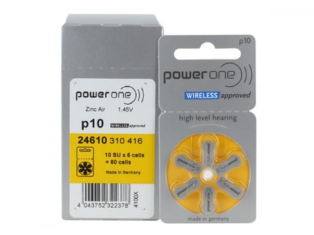 بطارية power one  p10 علبة من متجر بداية الطبية