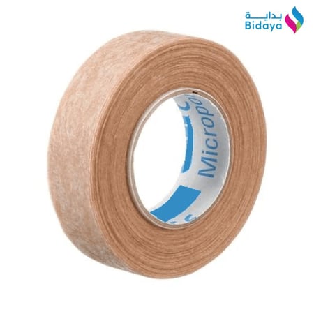 صورة رول ثري ام لصقات الأنف 3M باللون اللحمي مع التغليف الطبي من بداية