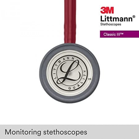 سماعة طبيب ليتمان احمر Littman Classic 5627 من متجر بدايه الطب