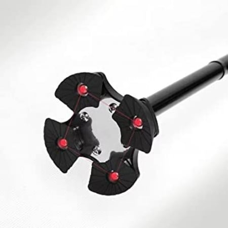 عكاز قاعدة مرنة مع كشاف قابل للطي من متجر بداية الطب