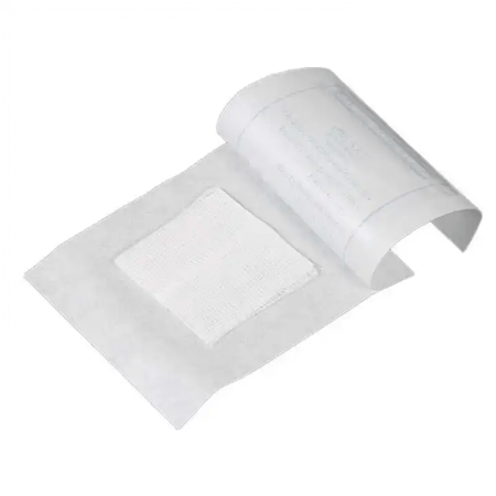 شاش مربع معقم sterile gauze -5cm بوكس 100 حبه من متجر بدايه الطب