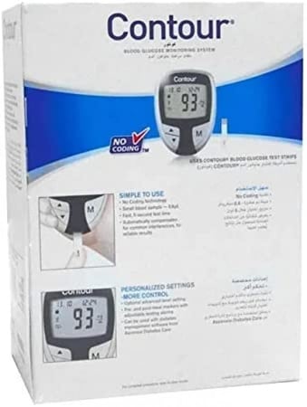 كونتور جهاز قياس ومراقبة السكر و جلوكوز الدم من متجر بدايه الطب