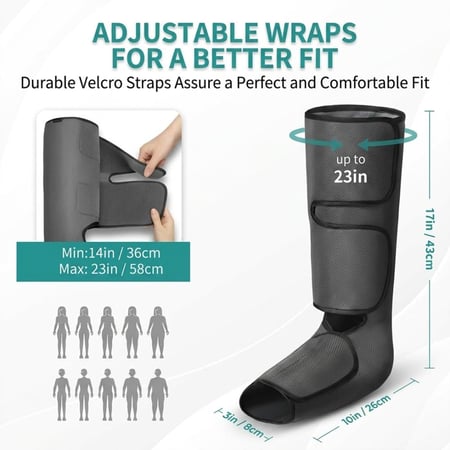 جهاز تدليك الساق بضغط الهواء LEG MASSAGER