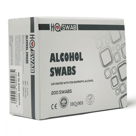 إتش كيو مسحات كحول 200 قطعة من متجر بدايه الطب