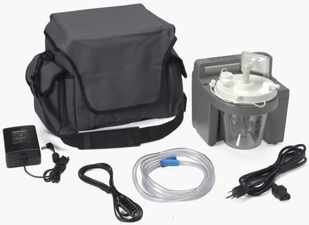 جهاز شفط بلغم محمول مع بطارية ديفلبس مصمم ليقدم أداء موثوقا وفعالا