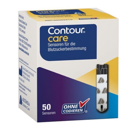 شرائط قياس السكر كونتور كير من متجر بدايه الطب للمستلزمات الطبيه