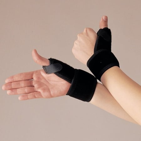مشد للإبهام لون أسود FA002B من متجر بدايه الطب للمستلزمات الطبيه