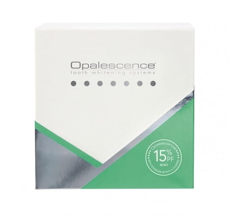 جل تبييض الاسنان المنزلي اوبالسنس بنكهة النعناع تركيز 15