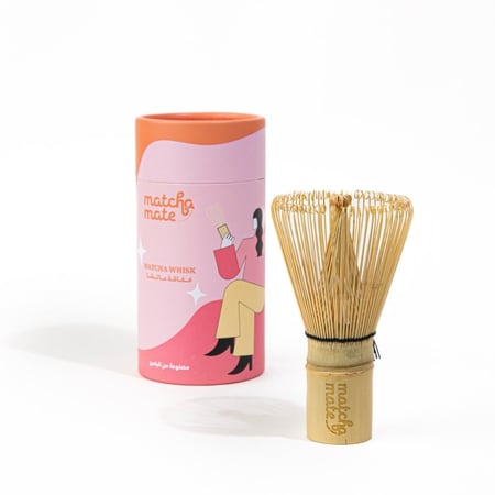 خفاقة الماتشا (مصنوعة من البامبو)