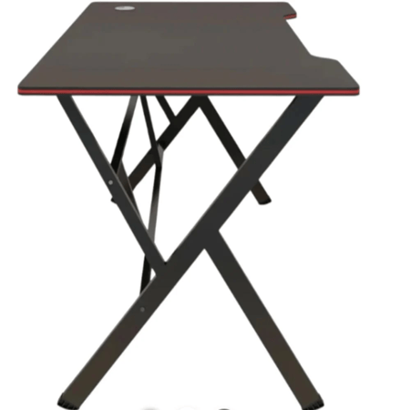 طاولة العاب باللون الأبيض شكل L سبير CM140 مع شريط مضيء | Spear CM140 RGB Strip White Desk