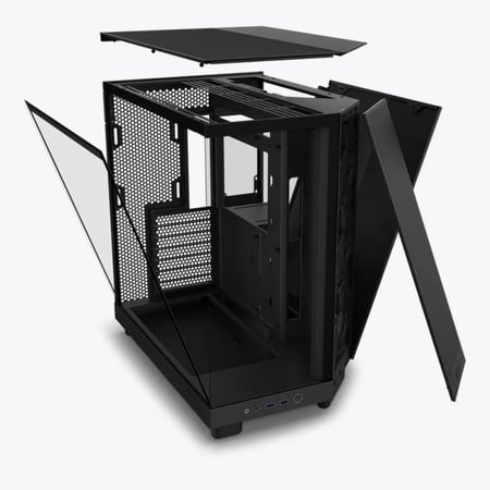 NZXT H6 Flow Black | كيس ان زي اكس تي اتش 6 اسود