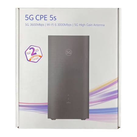 هواوي - راوتر منزلي CPE 5s 5G - واي فاي 6 - اسود