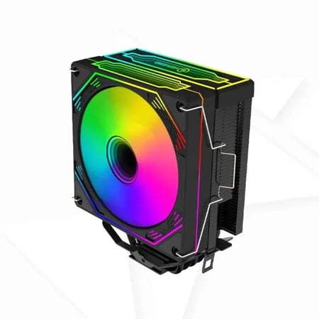 HighEnd H-500 Black | مبرد هوائي احترافي هاي اند لون اسود