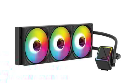 Spear INVERNO 360mm Black| مبرد مائي احترافي سبير انفيرنو 360مم لون أسود