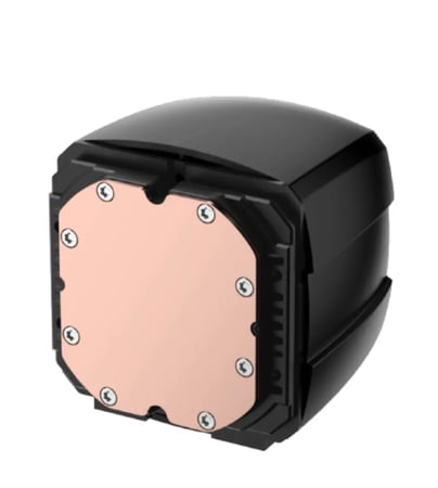 Spear TRYOFLOWX360 CURVE 360mm LCD curved Screen Liquid cooler Black | مبرد مائي احترافي سبير تيم مع شاشة منحنيه 360مم لون أسود