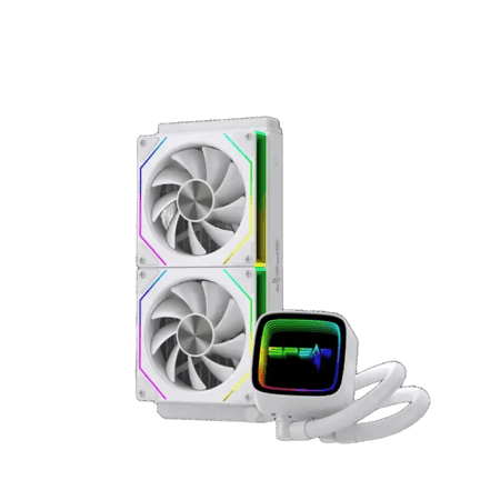 Spear Everst 240mm White | مبرد مائي احترافي سبير افيرست 240مم لون ابيض